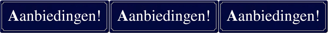 AANBIEDINGEN