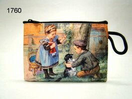 Ot en Sien Portemonnee 'met poes'