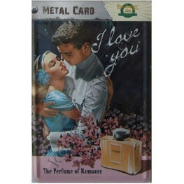 Metal art 10 x 15 I love you