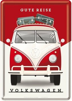 Metal card 10 x 15 volkswagen