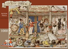 Anton Pieck Circus Vari&eacute;t&eacute; | Nostalgische Circus Puzzel