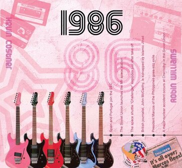 Kaart en CD geboortejaar 1986