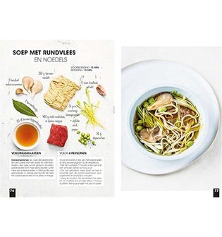 Bouillon & Soep Gezonde Complete Maaltijden. kookboek met gratis snijplank
