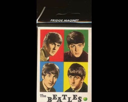 Beatles koelkast magneet, jong