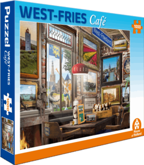 House of Holland West-Fries Caf&eacute; Puzzel (1000 stukjes)