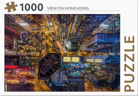 View On Hong Kong Puzzel van Rebo