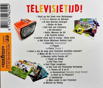 CD Televisie Tijd ; &quot;70 jaar Nederlandse kindertelevisie&quot; 