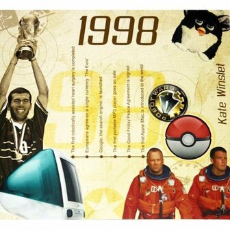 A time to remember, 20 original Hit Songs of 1998