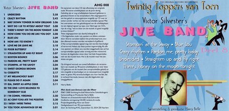 CD Twintig Toppers van Toen, Victor Silvester&#039;s Jive Band, deel 8, samenstelling Harry Belle