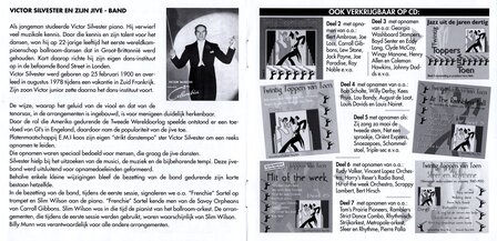 CD Twintig Toppers van Toen, Victor Silvester&#039;s Jive Band, deel 8, samenstelling Harry Belle