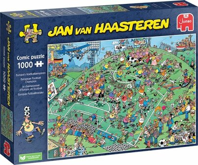 Jan van Haasteren - Europa&#039;s Voetbalkampioen - 1000 stukjes puzzel 