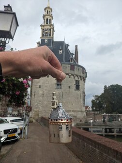 Hoofdtoren kerstbal