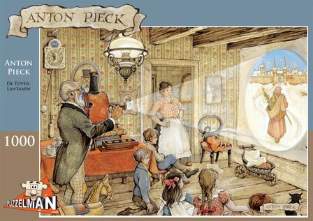 Anton Pieck De Toverlantaarn | Nostalgische Illustratiepuzzel