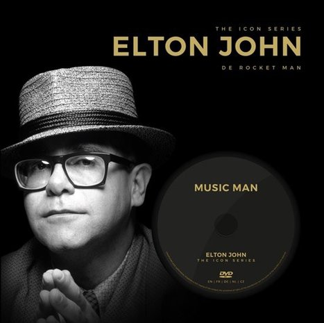Elton John: the icon series (boek+dvd)