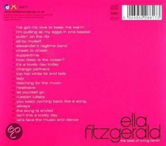 Ella Fitzgerald The Best Of Irving Berlin