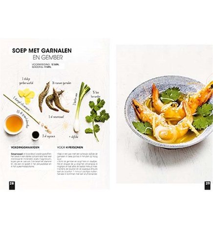 Bouillon & Soep Gezonde Complete Maaltijden. kookboek met gratis snijplank