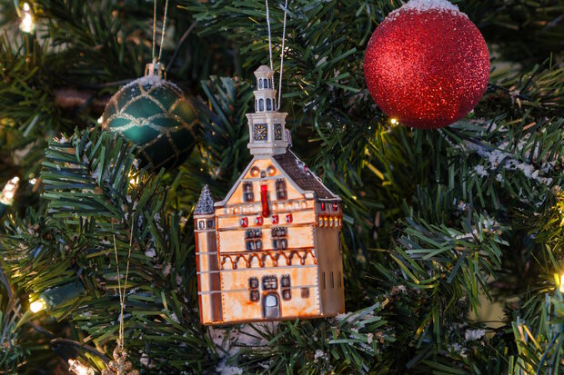 Hoofdtoren kerstbal