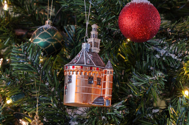 Hoofdtoren kerstbal