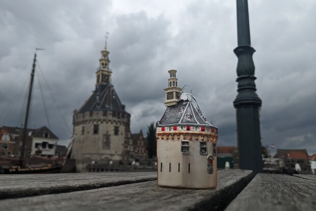 Hoofdtoren kerstbal