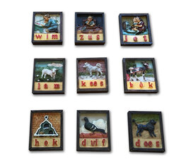 Magneten uit de serie Aap Noot Mies