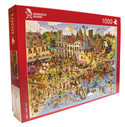 Puzzel Hoorn Van Haasteren stijl