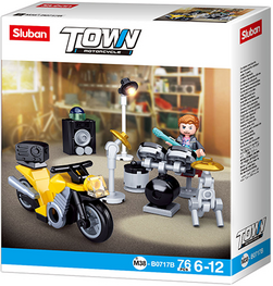 Sluban drummende motor