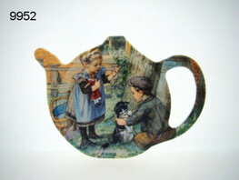 Ot en Sien Theezakhouder 'met poes 2'